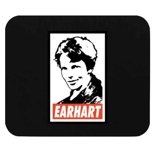 Amelia Earhart Mouse Pads