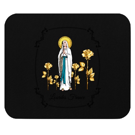 Our Lady of Lourdes Mouse Pads
