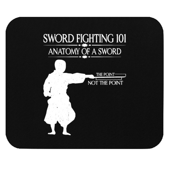 Sword Fighting 101 Anatomy Of A Sword 7 Mouse Pads