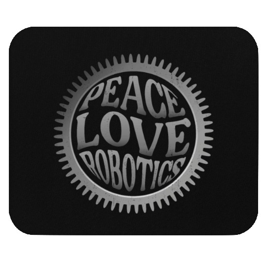 Robot Robotics Engineer Female Mouse Pads