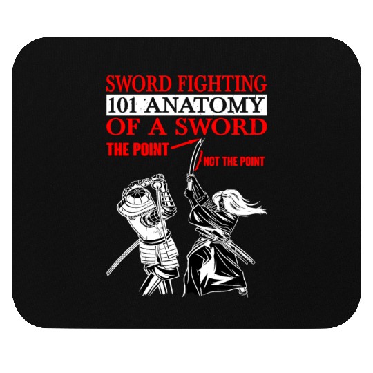 Sword Fighting 101 Anatomy Of A Sword 5 Mouse Pads