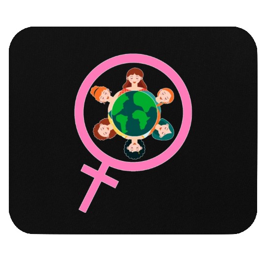 International Women's Day Embrace Equity Mouse Pads