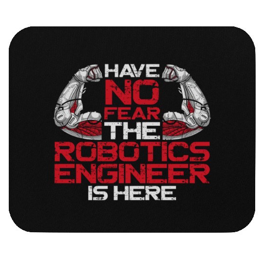 Robot Robotics Engineer Have No Mouse Pads