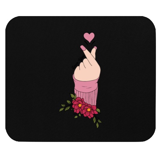 Love You Guys Tiktokers And Youtubers must have it Mouse Pads