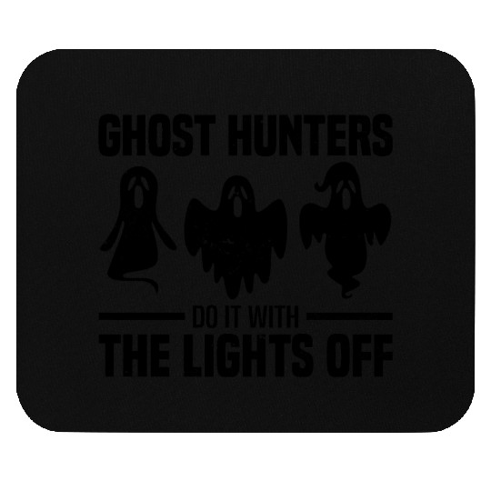 ghost hunting Mouse Pads
