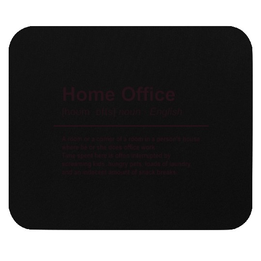 Home Office Funny Definition Mouse Pads
