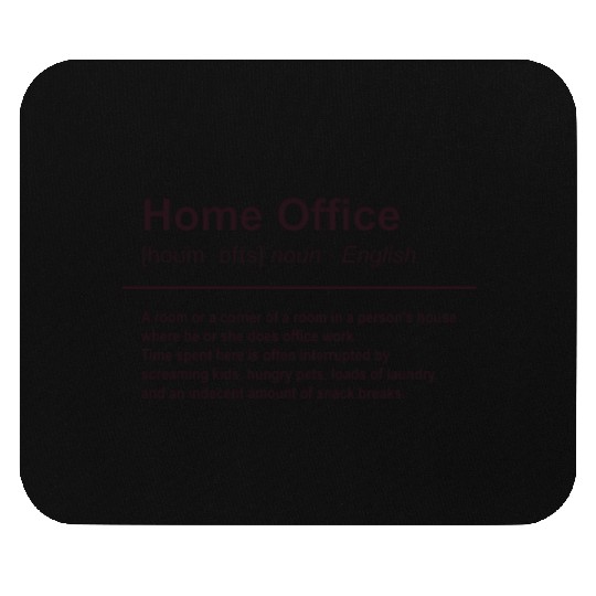 Home Office Funny Definition Mouse Pads
