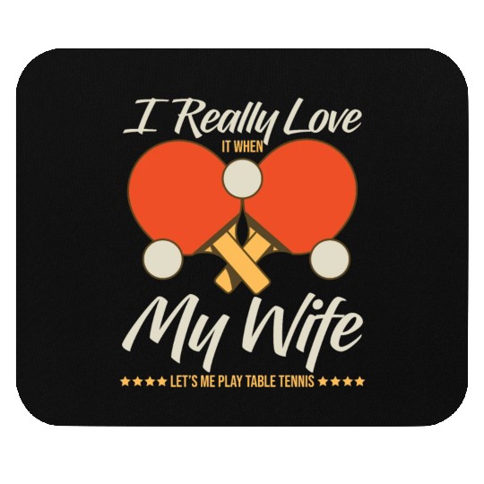 ping-pong, players, small, hard, table Mouse Pads