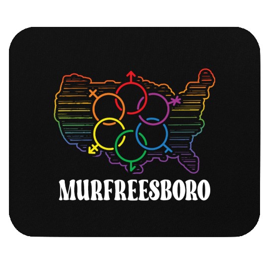 Murfreesboro Pride Month Pride Flag LGBT Community Mouse Pads
