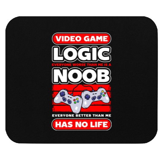 Nerd Computer Controller Mouse Pads