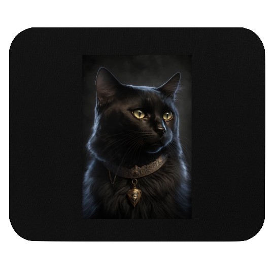 Bombay Cat Breed Portrait Royal Renaissance Animal Mouse Pads