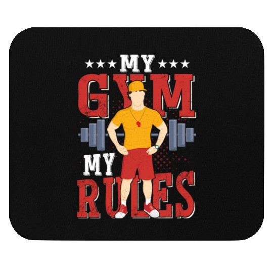 My Gym My Rules School Physical Education Mouse Pads