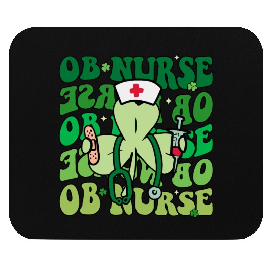 Groovy Obstetrics Nurse Funny St Mouse Pads