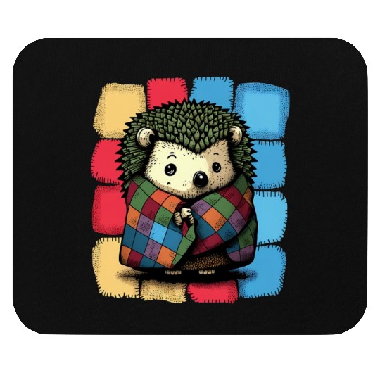 PatchHog - Sweet Hedgehog Mouse Pads