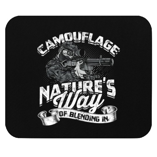 Camouflage: Nature's Way of Blending In - Hunting Mouse Pads