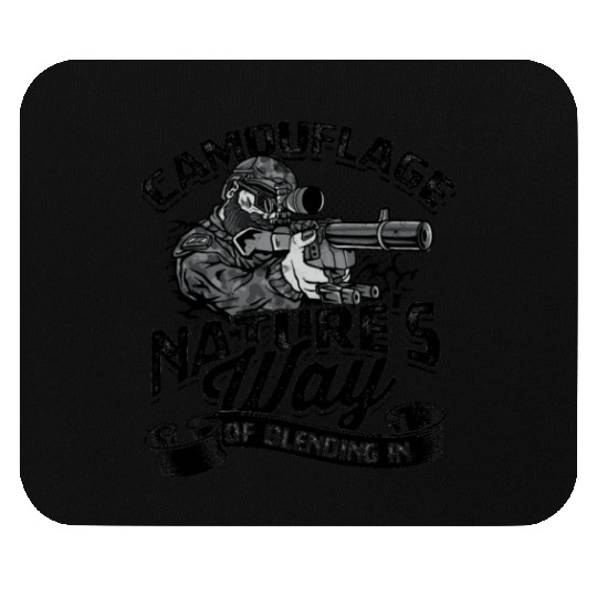 Camouflage: Nature's Way of Blending In - Hunting Mouse Pads