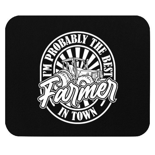 Farming Farmer Funny Mouse Pads
