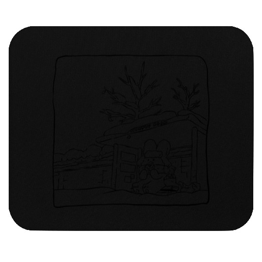 Cozy Winter Wonderland Mouse Pads