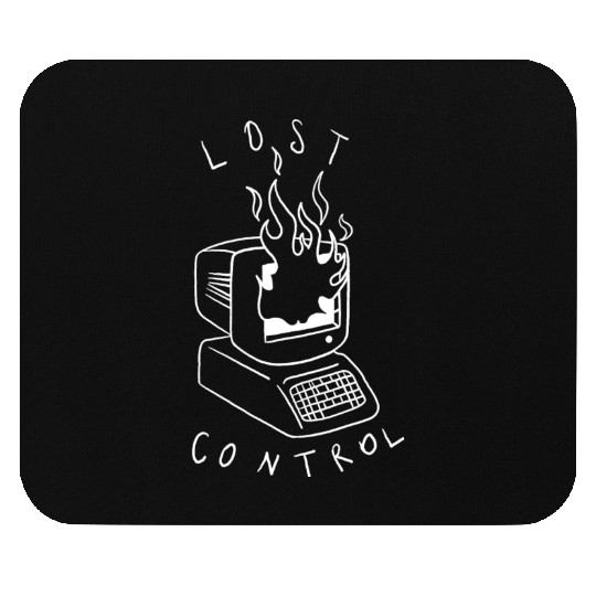 Lost Control: A Retro Computer Inspired Design Mouse Pads