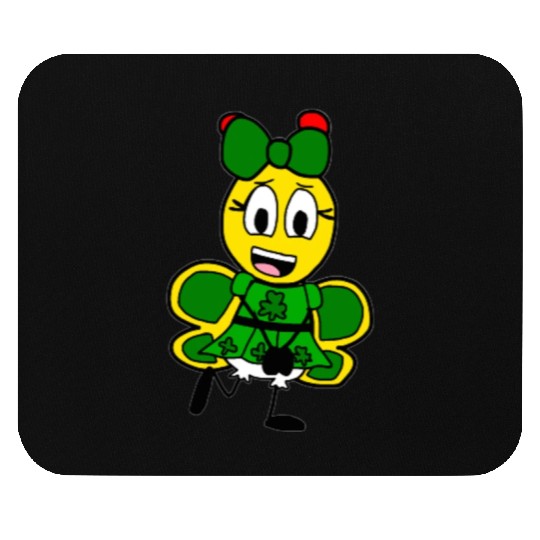 St Patrick s Day Belle Mouse Pads