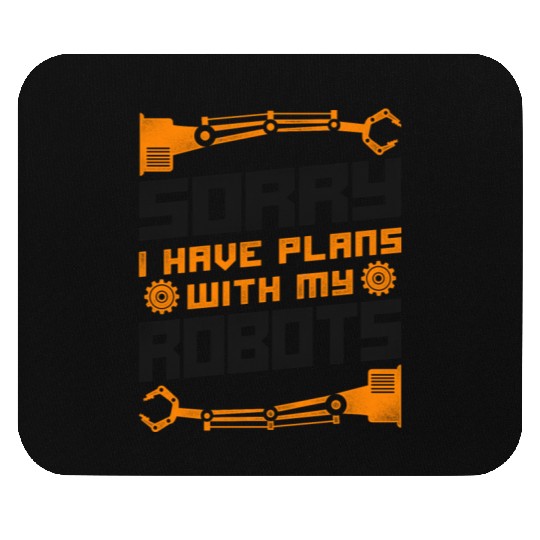 Robot Robotics Engineer Vintage Mouse Pads