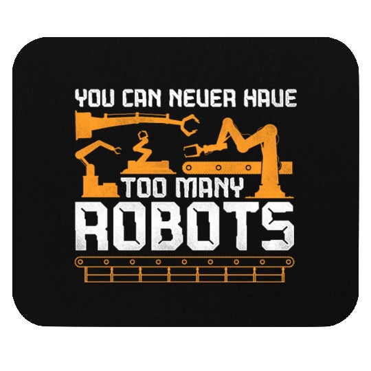 Robot Robotics Engineer Vintage Mouse Pads
