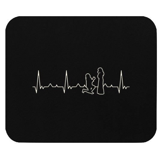 Lesbian Couple Romantic Marriage Propose. Heart. Mouse Pads