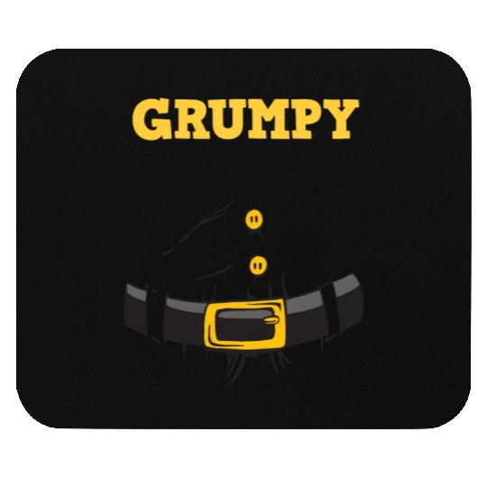 Grumpy Santa Claus - Ugly Christmas Mouse Pads