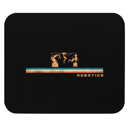 Robot Robotics Engineer Retro Mouse Pads