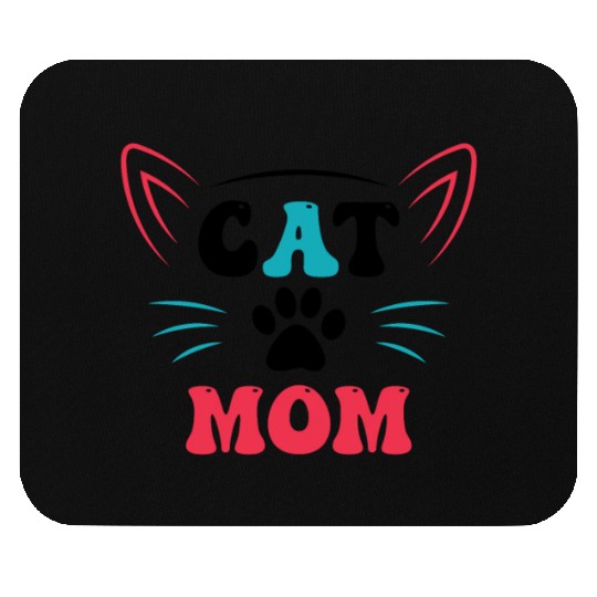 Cat Mom Mouse Pads
