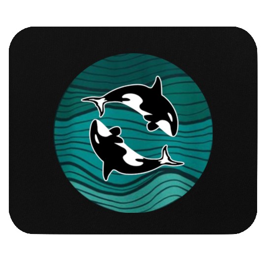 Orca Is My Valentine Life Is Better With Orca Mouse Pads
