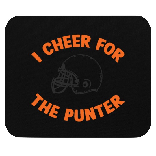 i cheer for the punter Mouse Pads