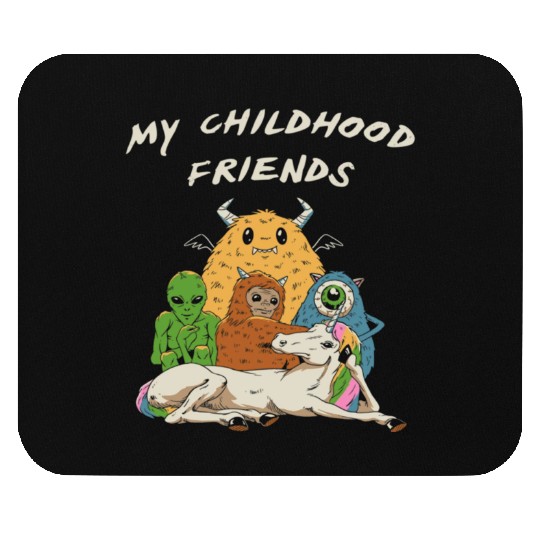 Imaginary Friends Club Mouse Pads