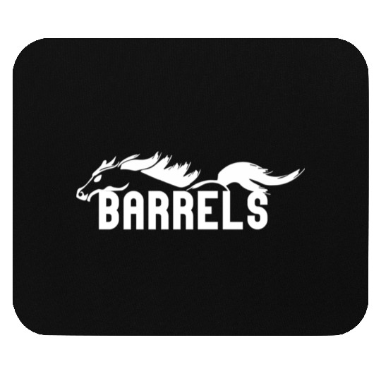 Horse Barrel Racing Mouse Pads