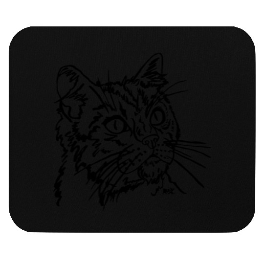Cat face Mouse Pads