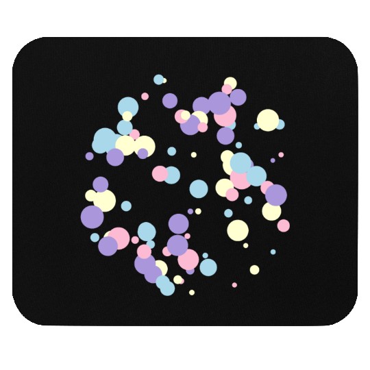 abstract circles pattern Mouse Pads