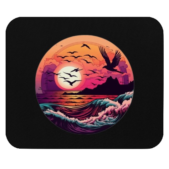 Beautiful Sunset Mouse Pads