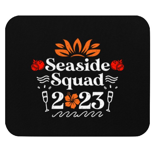 Seaside Squad 2023 Summer Vacation Spring Break Mouse Pads