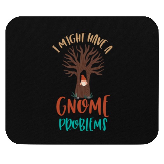 Gnomes - Gnome Collecting - Gnome Collector Mouse Pads