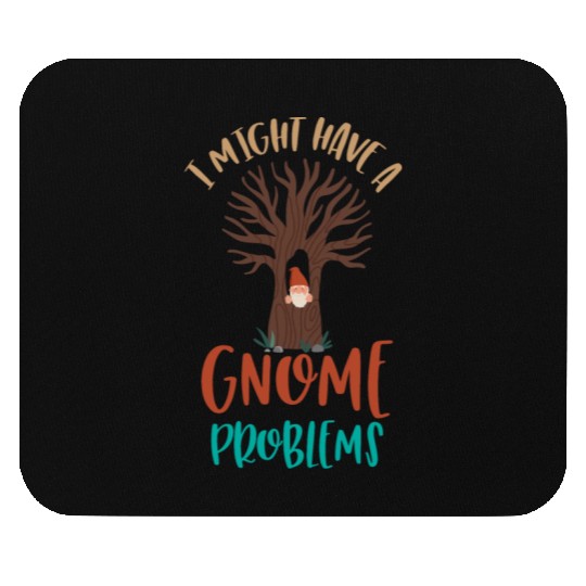 Gnomes - Gnome Collecting - Gnome Collector Mouse Pads
