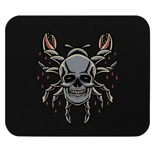 Skull Insect Mouse Pads