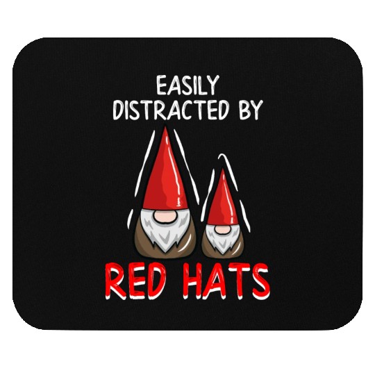 Gnomes - Gnome Collecting - Gnome Collector Mouse Pads