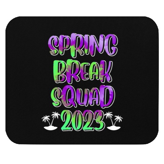 Spring Break Squad Summer Vacation Spring Break Mouse Pads
