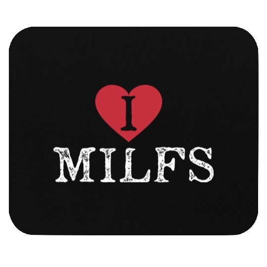 I Heart Milfs Mouse Pads