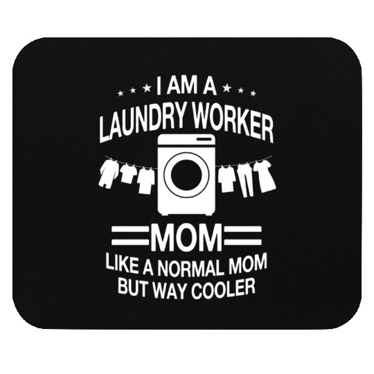Laundry Worker Mom For Women Mouse Pads