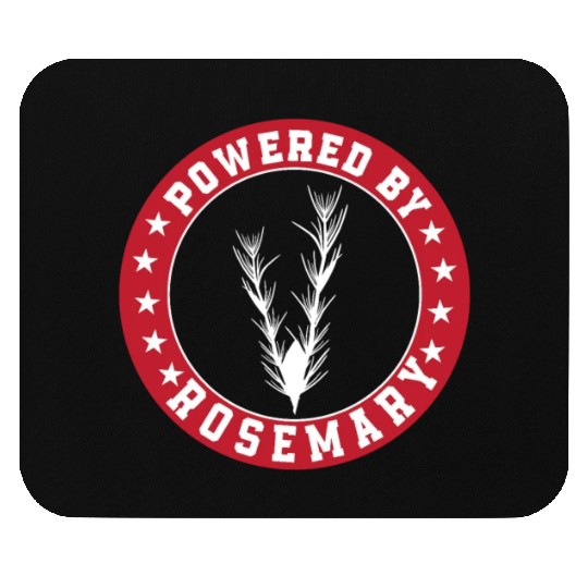 Powered By Rosemary Mouse Pads