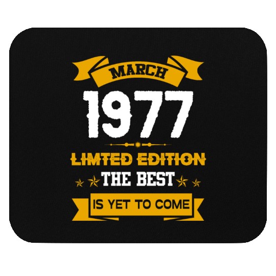 March 1977 Birthday Surprise Mouse Pads
