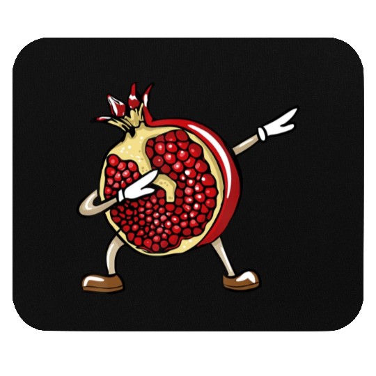 Funny Dabbing Pomegranate Lover Fruit Love Mouse Pads