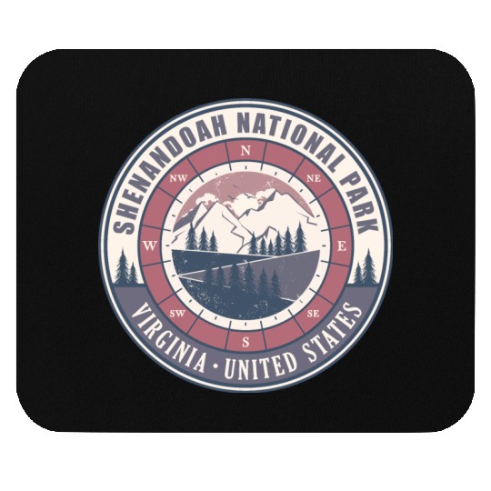 Shenandoah National Park Virginia US Hiking Mouse Pads