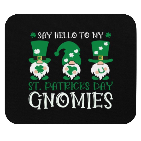 Garden Gnomes Gnome Lover Funny Gnome Gardening Mouse Pads